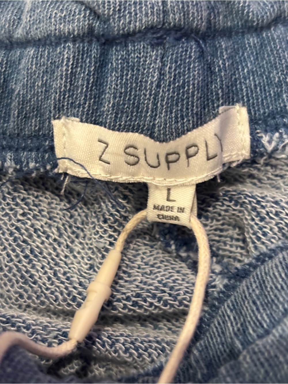 Z Supply Gael Knit Denim Shorts NWT – Vintage Indigo – Large - Picture 2 of 5